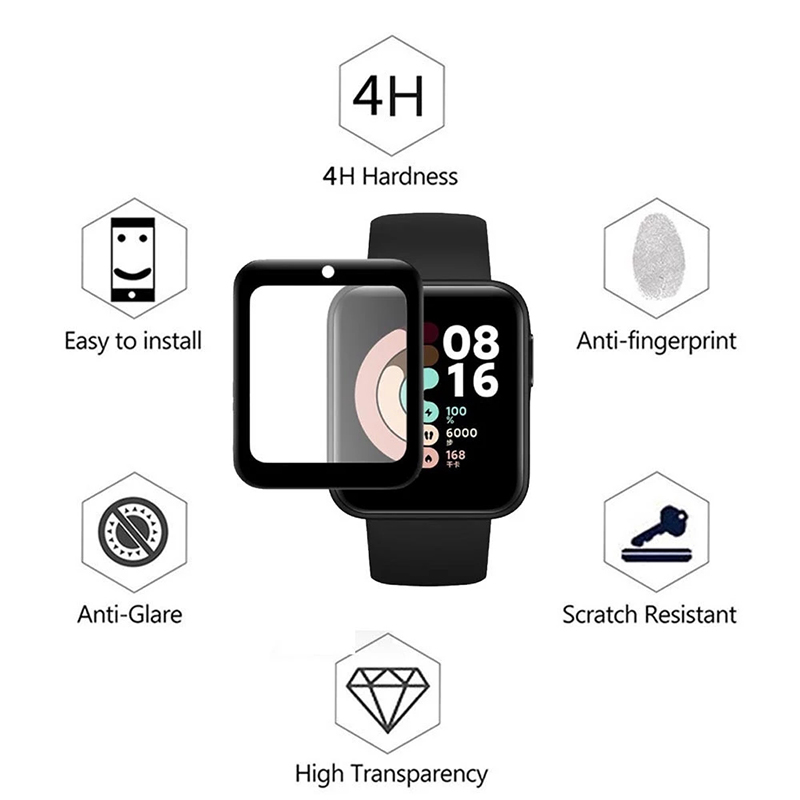 2 Pcs Tempered Glass for Redmi - مراجعة Garmin Smartwatch Accessories وسعره