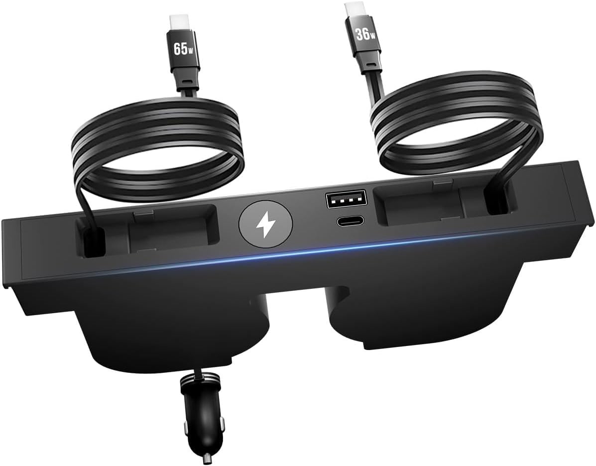 USB Hub for Tesla Model Y/3 Hi - مراجعة Watch Charger Cable وسعره