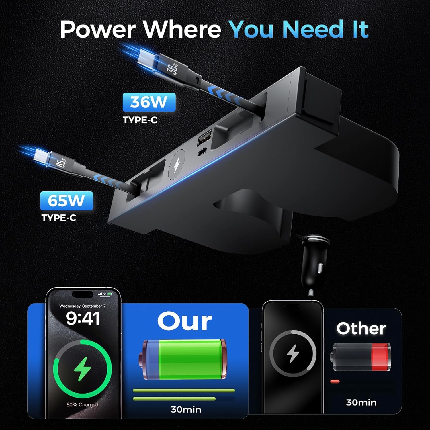 USB Hub for Tesla Model Y/3 Hi - مراجعة Watch Charger Cable وسعره