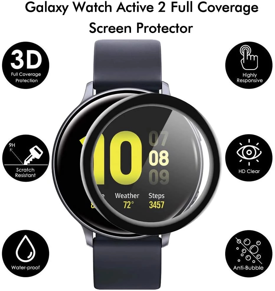 20D Screen Protectors Film Sof - مراجعة Samsung Smartwatch Ultra Accessories وسعره