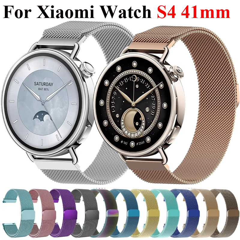 18mm Milanese Loop Strap For X - مراجعة Xiaomi Smartwatch S4 Accessories وسعره