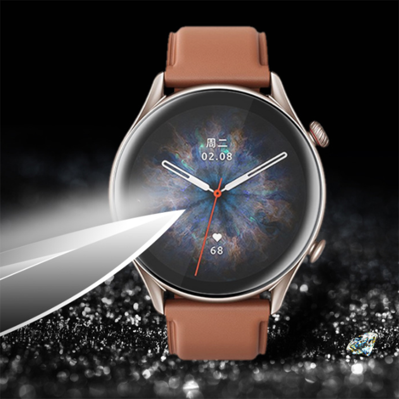 5pcs TPU Soft Protective Film  - مراجعة Amazfit Smartwatch Accessories وسعره