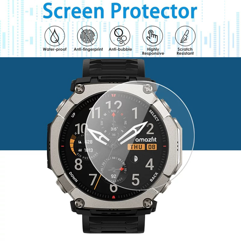 Tempered Glass for Amazfit Ama - مراجعة Amazfit Smartwatch Accessories وسعره