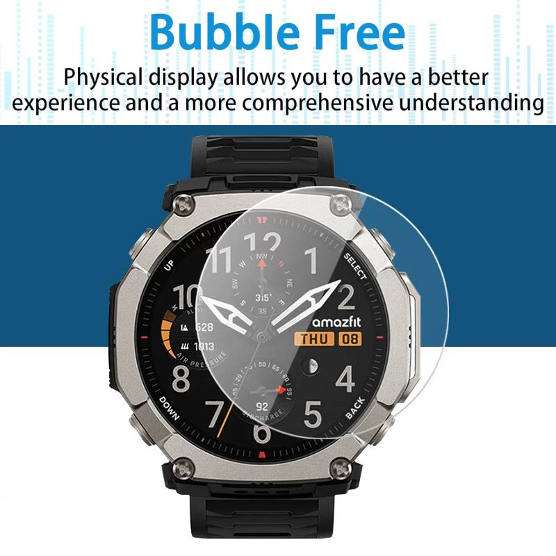 Tempered Glass for Amazfit Ama - مراجعة Amazfit Smartwatch Accessories وسعره