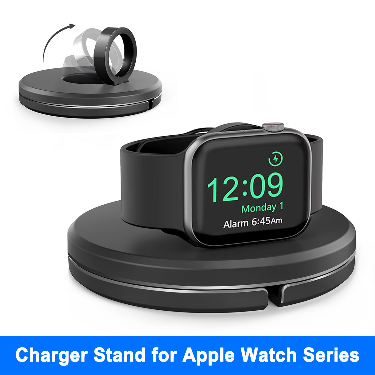 Charger Stand For Apple Watch  - مراجعة Watch Charger Cable وسعره