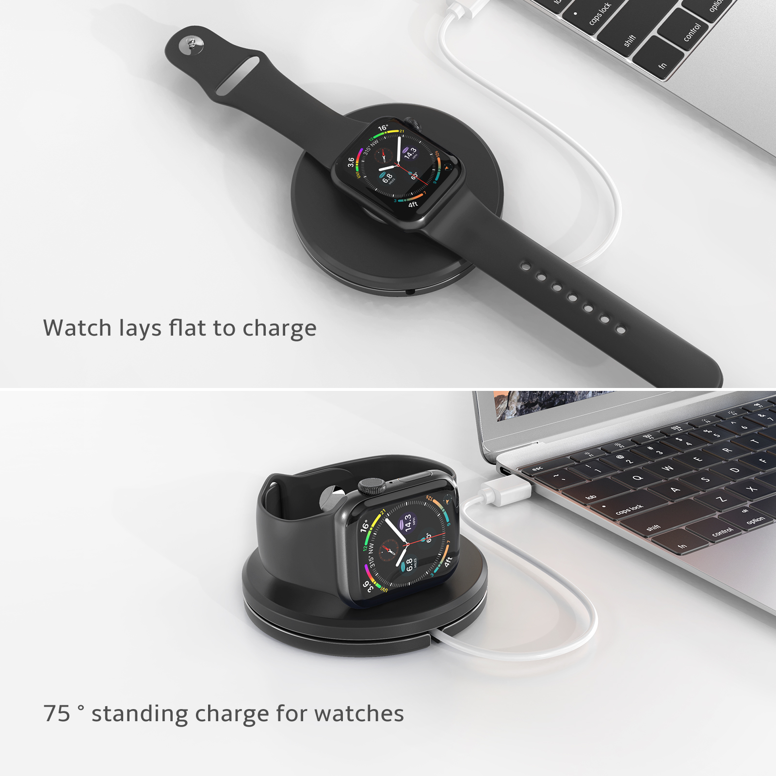 Charger Stand For Apple Watch  - مراجعة Watch Charger Cable وسعره