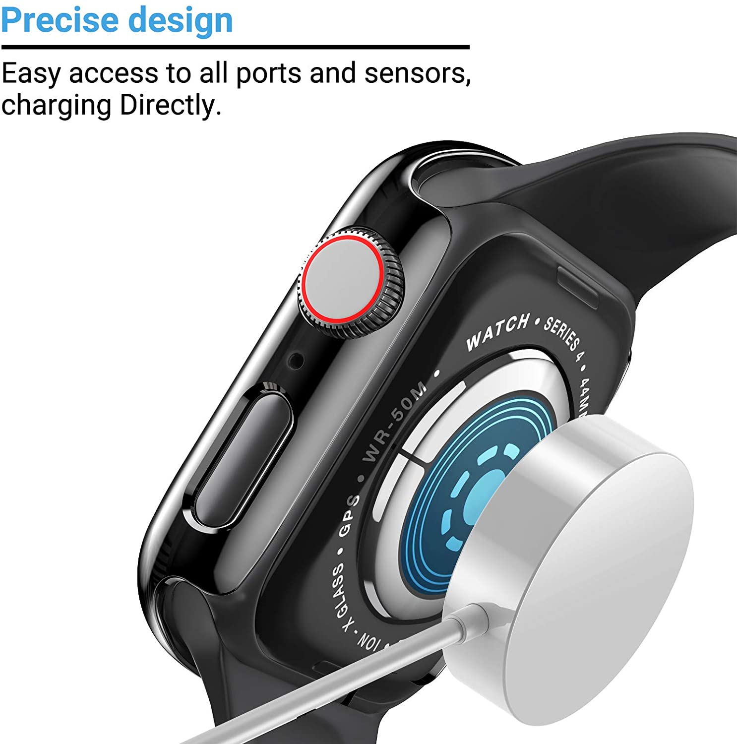 Glass+cover For Apple Watch Ca - مراجعة Smartwatch Band Accessories وسعره
