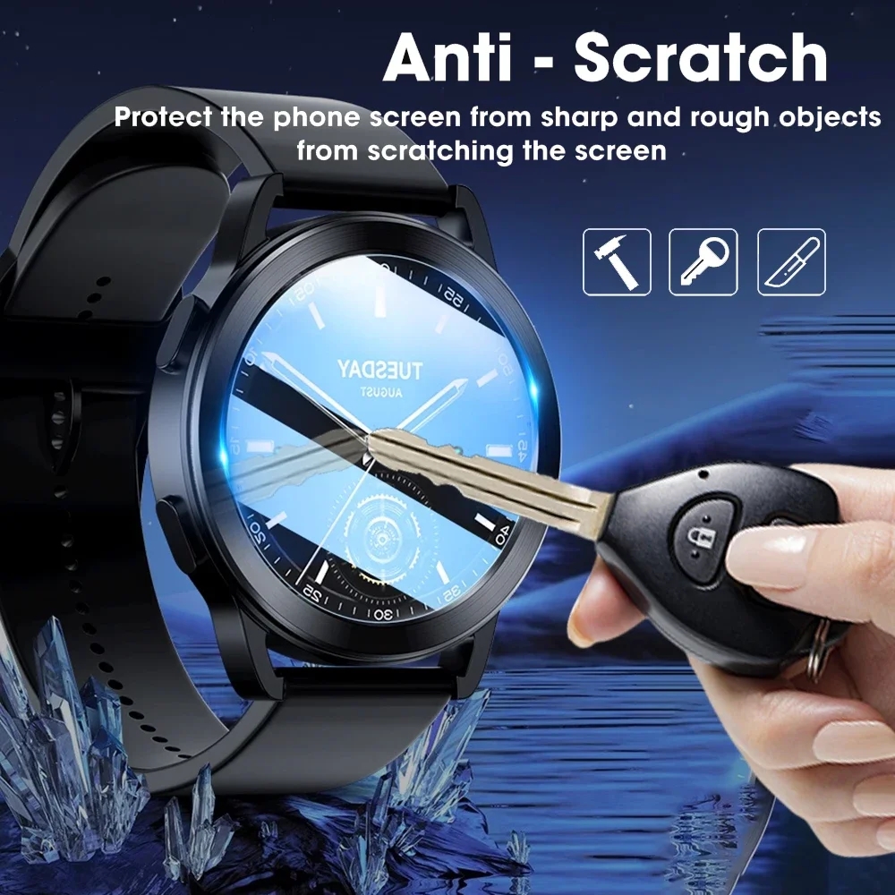 2PCS Tempered Glass For Xiaomi - مراجعة Xiaomi Smartwatch S4 Accessories وسعره
