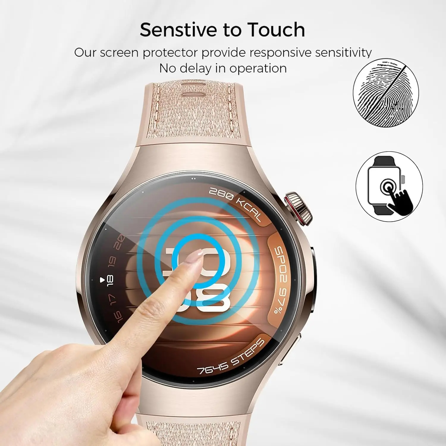 Hydrogel Film For Huawei Watch - مراجعة Amazfit Smartwatch Accessories وسعره
