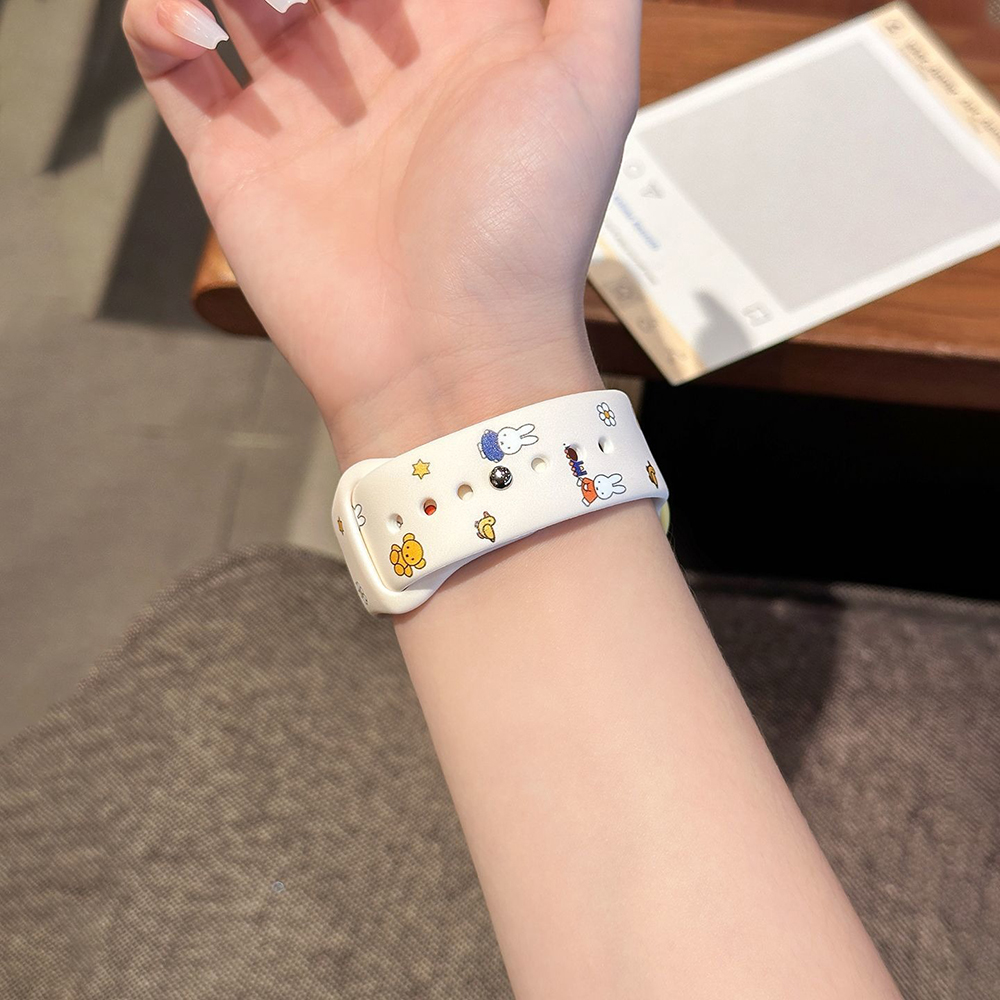 Kawaii Miffy Iwatch S1/2/3/4/5 - مراجعة Watch Case Bumper وسعره