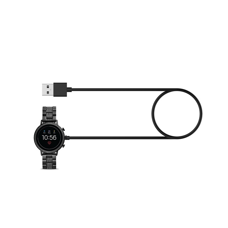 1M USB Charging Cable For Foss - مراجعة Fossil Smartwatch Accessories وسعره