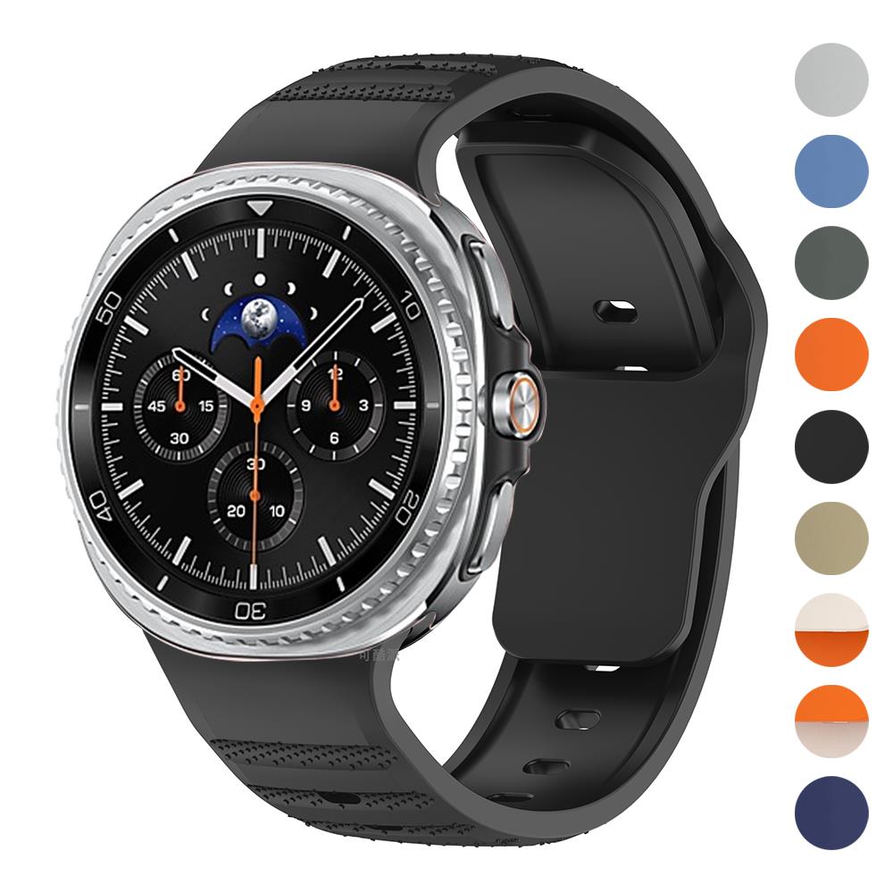 Silicone for Galaxy Watch 8/8  - مراجعة Samsung Smartwatch Ultra Accessories وسعره