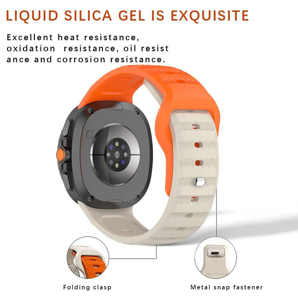 Silicone for Galaxy Watch 8/8  - مراجعة Samsung Smartwatch Ultra Accessories وسعره