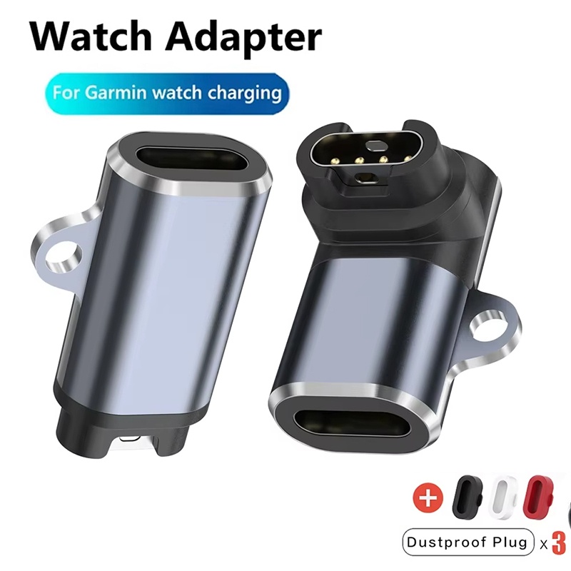 Type C/Micro USB/IOS Charging  - مراجعة Garmin Smartwatch Accessories وسعره