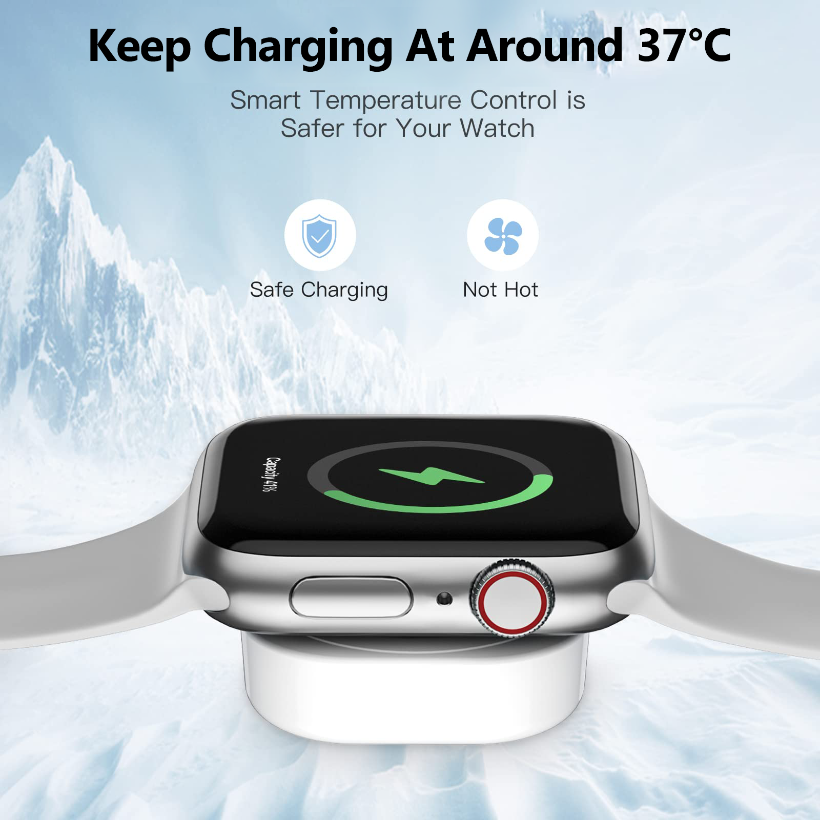 2 in 1 Magnetic Wireless USB A - مراجعة Watch Charger Cable وسعره