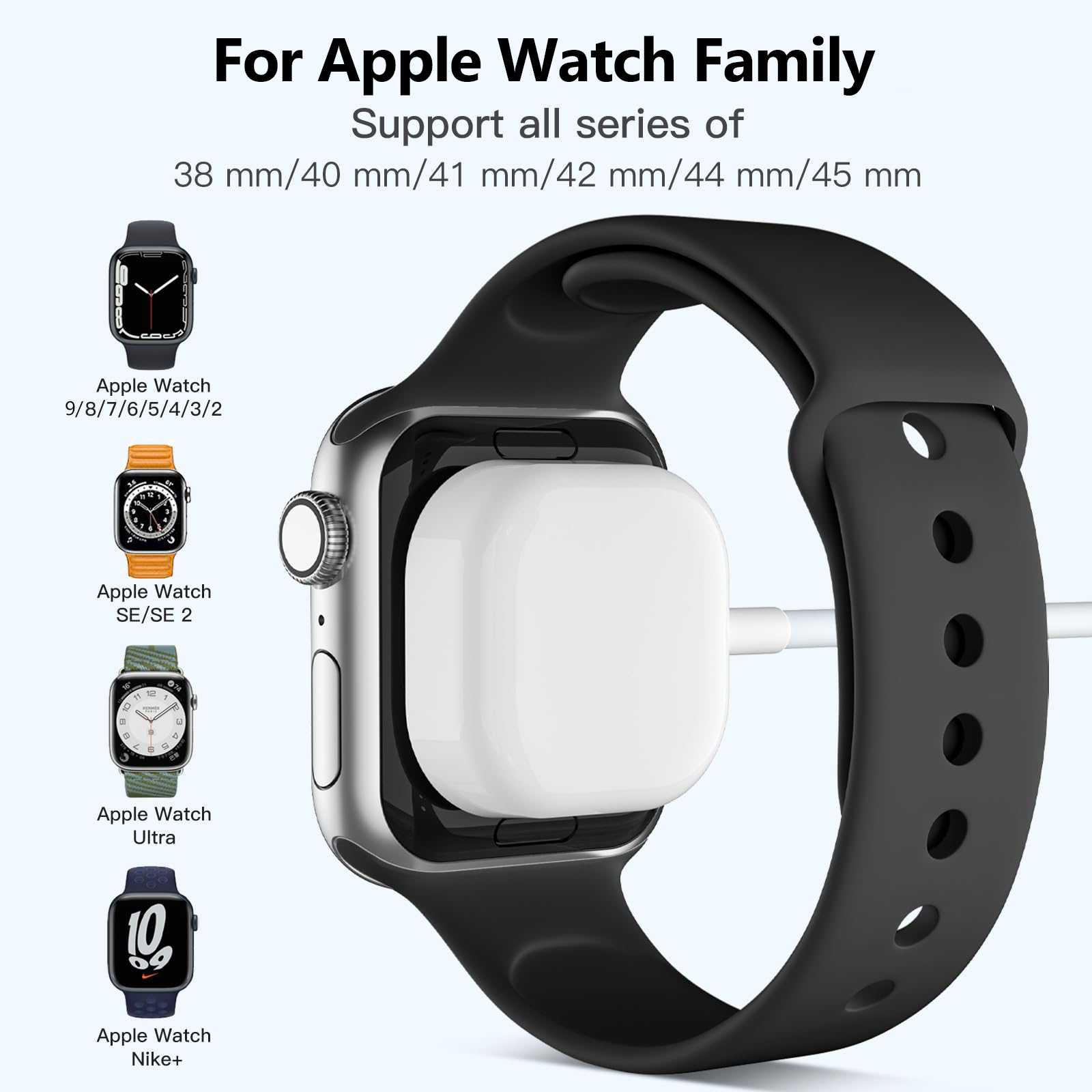 2 in 1 Magnetic Wireless USB A - مراجعة Watch Charger Cable وسعره