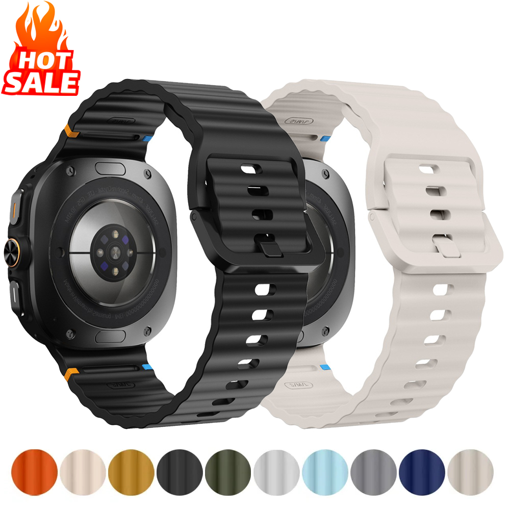 Silicone Strap For Samsung Gal - مراجعة Samsung Smartwatch Ultra Accessories وسعره