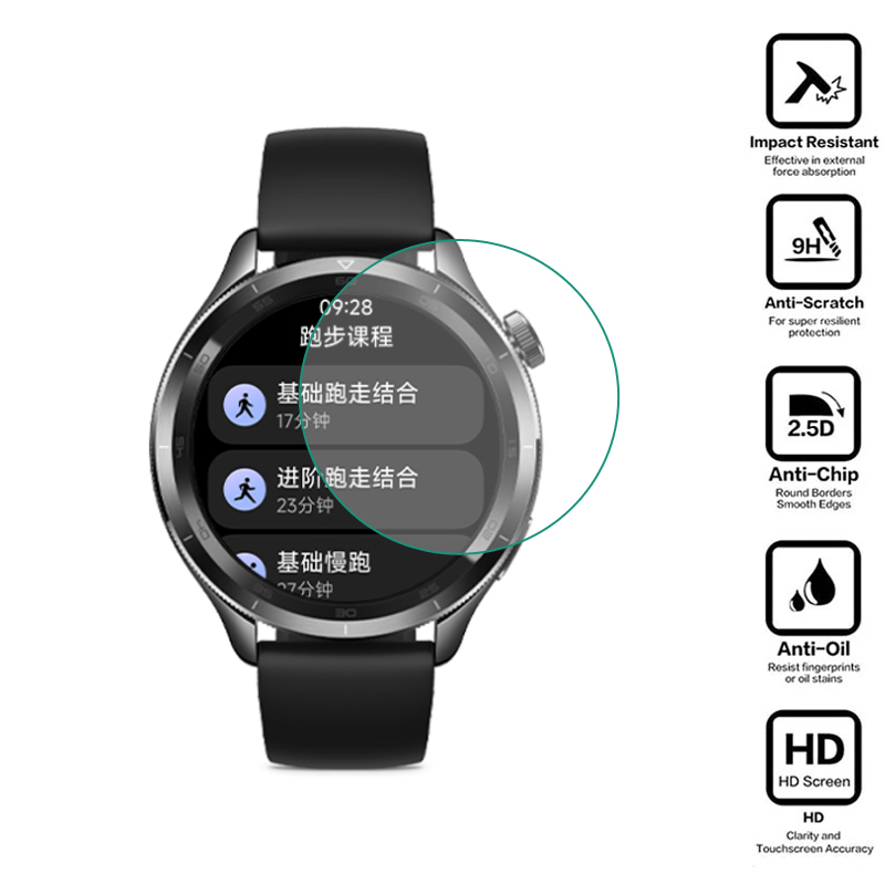 Smartwatch Hard Glass Clear Pr - مراجعة Xiaomi Smartwatch S4 Accessories وسعره