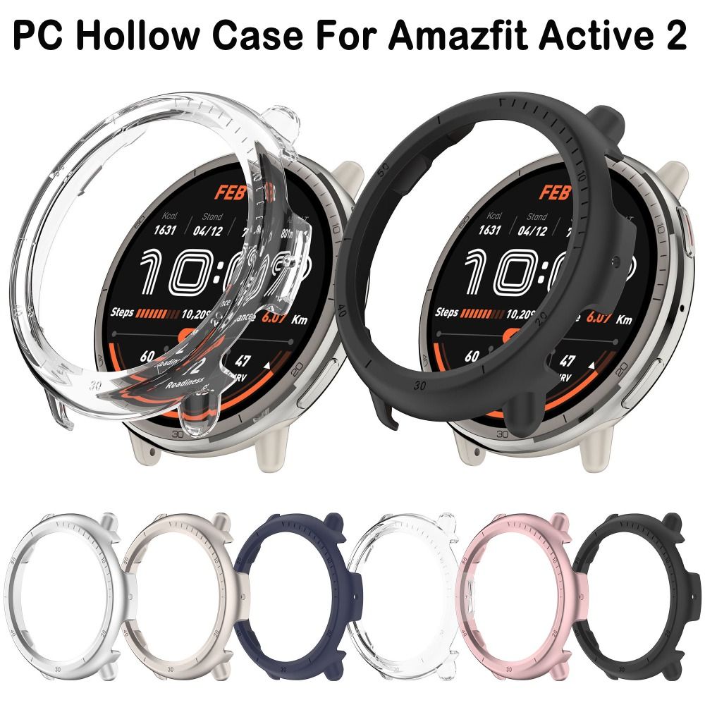 New PC Hollow Protective Case  - مراجعة Amazfit Smartwatch Accessories وسعره