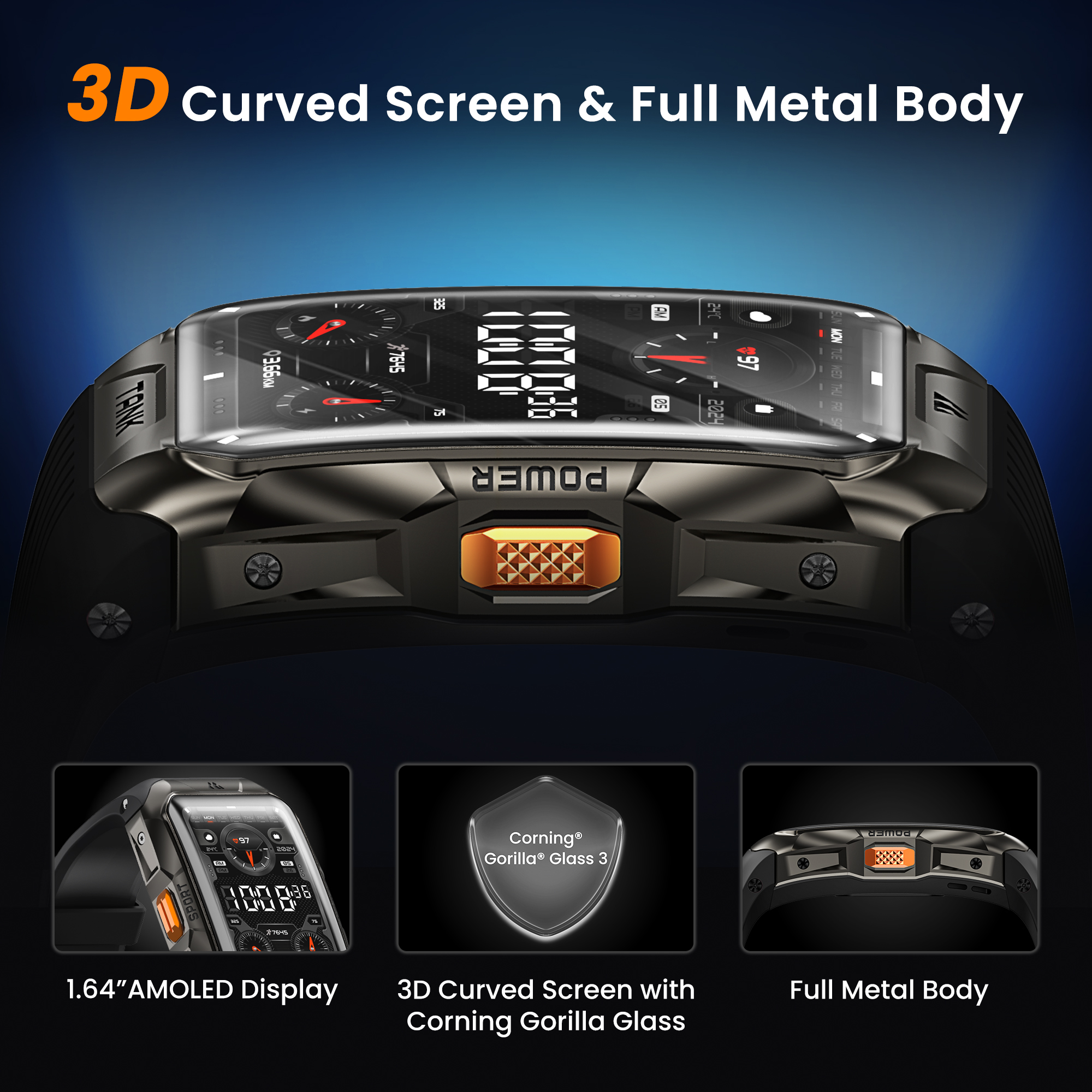 KOSPET TANK X2 Smart Watch For - مراجعة Smartwatch Face وسعره