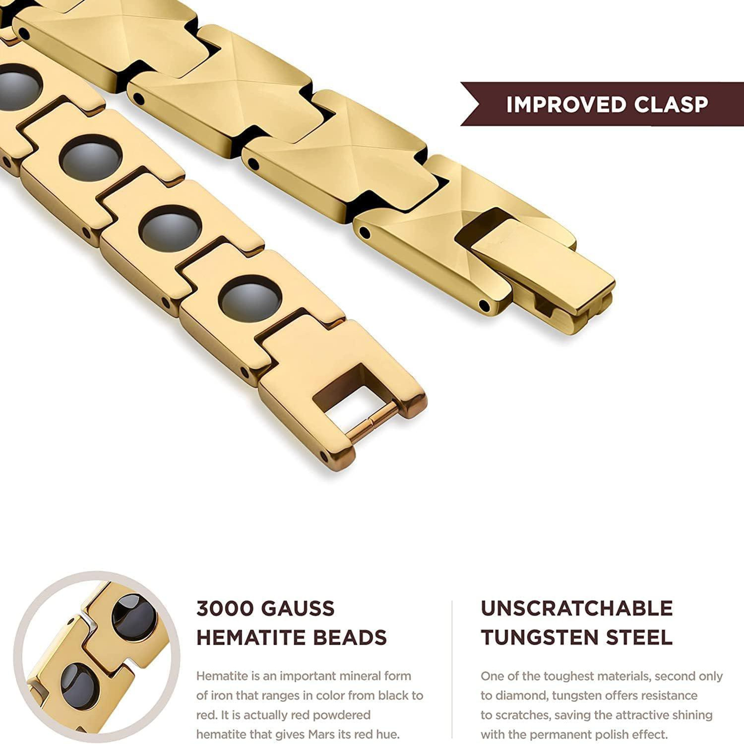 ARADOO Premium Ceramic Bracele - مراجعة Ceramic Link Bracelet وسعره