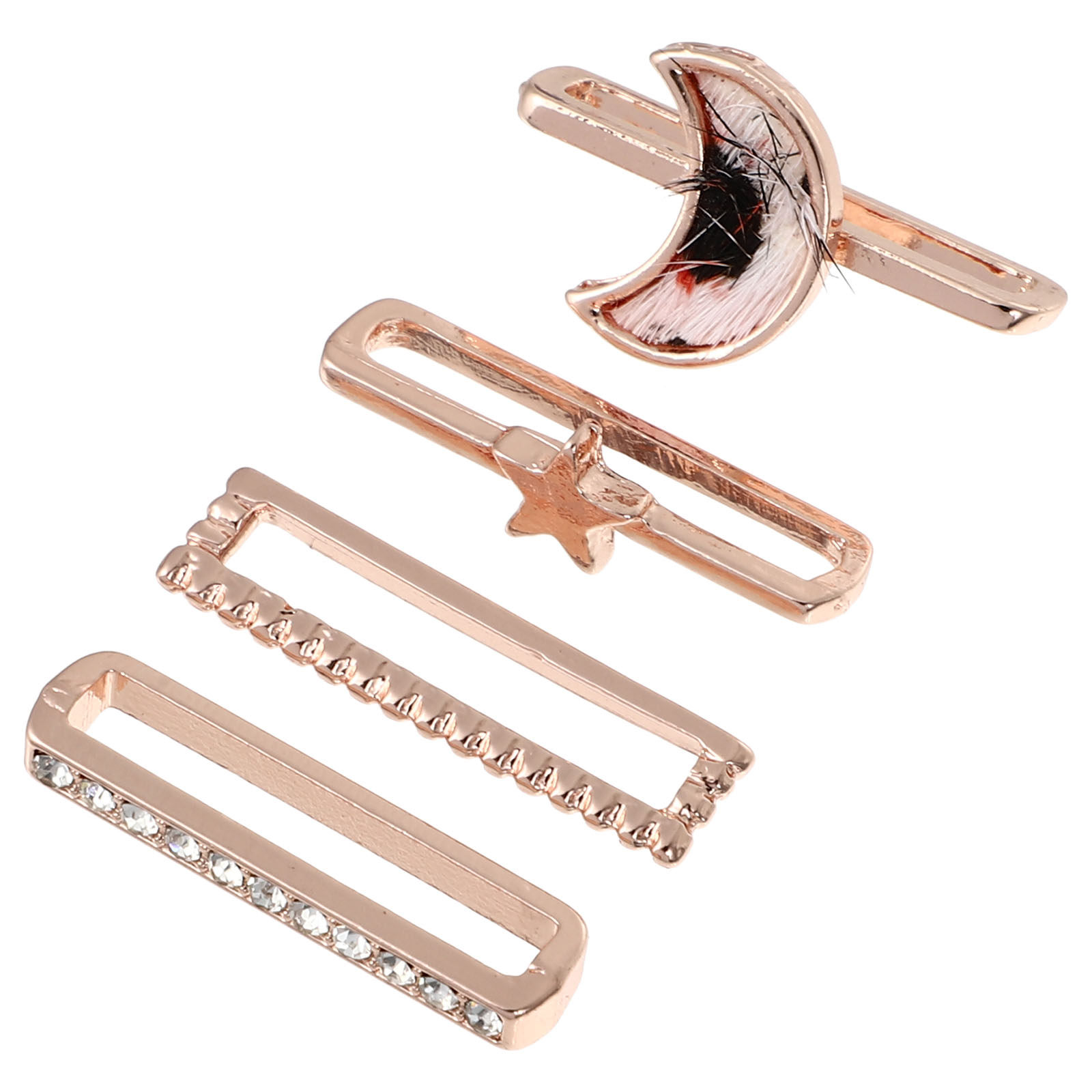 4Pcs Watchband Charms Decorati - مراجعة Smartwatch Band Accessories وسعره