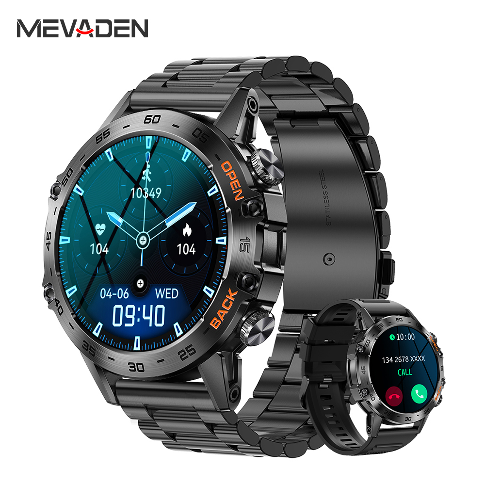 MEVADEN Steel 1.39 inch Men Lu - مراجعة Smartwatch Face وسعره