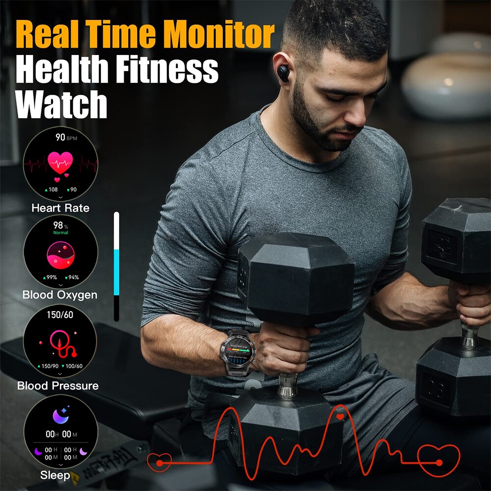 MEVADEN Steel 1.39 inch Men Lu - مراجعة Smartwatch Face وسعره