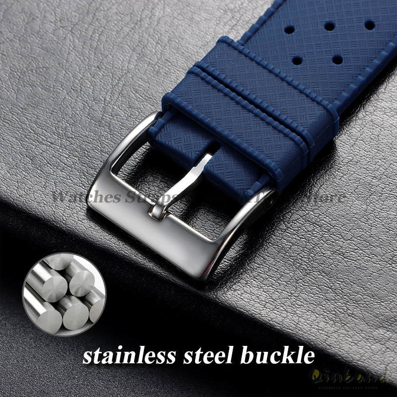 Premium Tropic Silicone Watch  - مراجعة Fossil Smartwatch Accessories وسعره