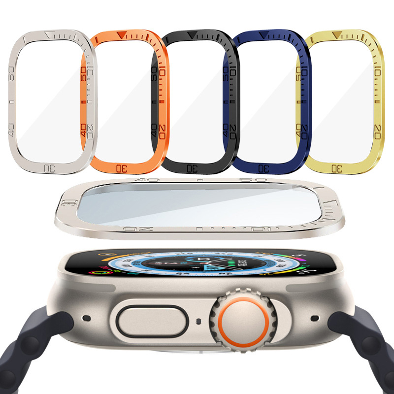 Tempered Glass for Apple Watch - مراجعة Watch Case Bumper وسعره