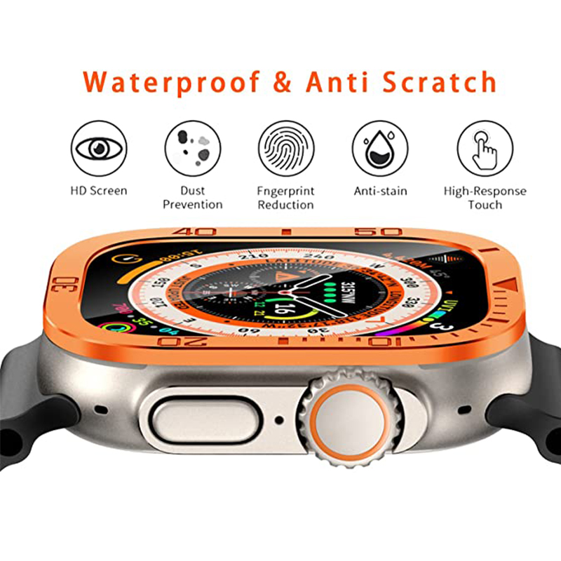 Tempered Glass for Apple Watch - مراجعة Watch Case Bumper وسعره