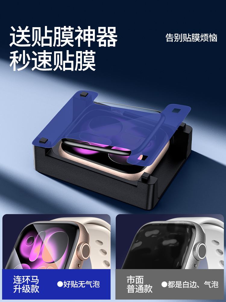 1-5PCS Glass For Apple Watch S - مراجعة Smartwatch Icon وسعره