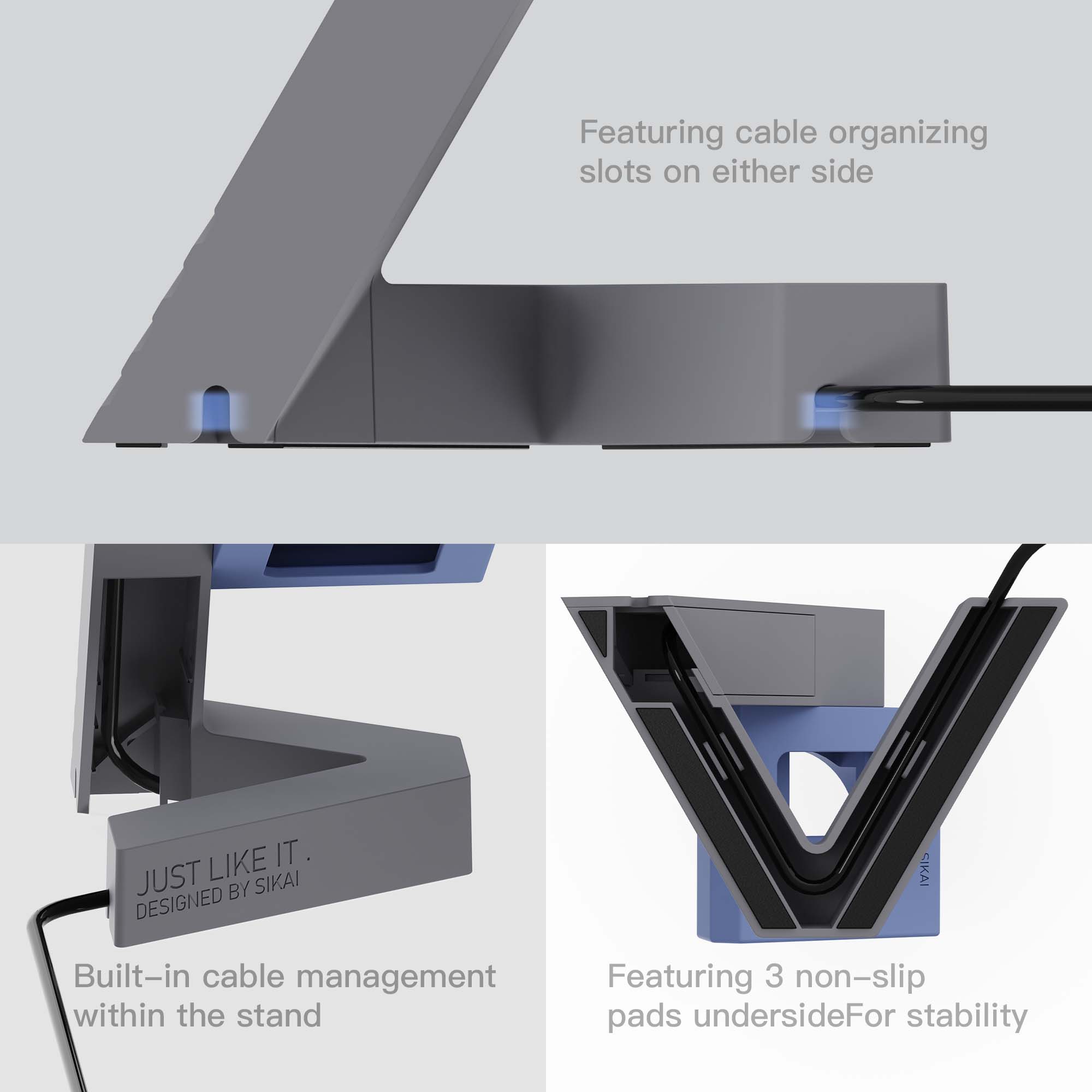 PC Geometric watch stand Dock  - مراجعة Xiaomi Smartwatch S4 Accessories وسعره