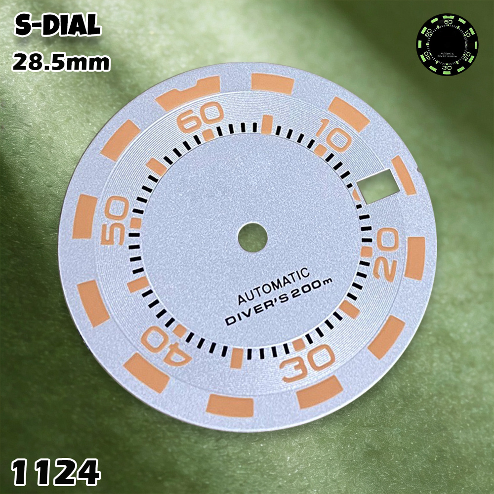 NH 28.5mm S Logo New Diver's d - مراجعة Accessories With Watch وسعره