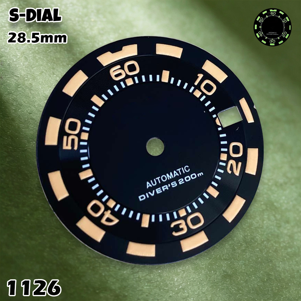 NH 28.5mm S Logo New Diver's d - مراجعة Accessories With Watch وسعره