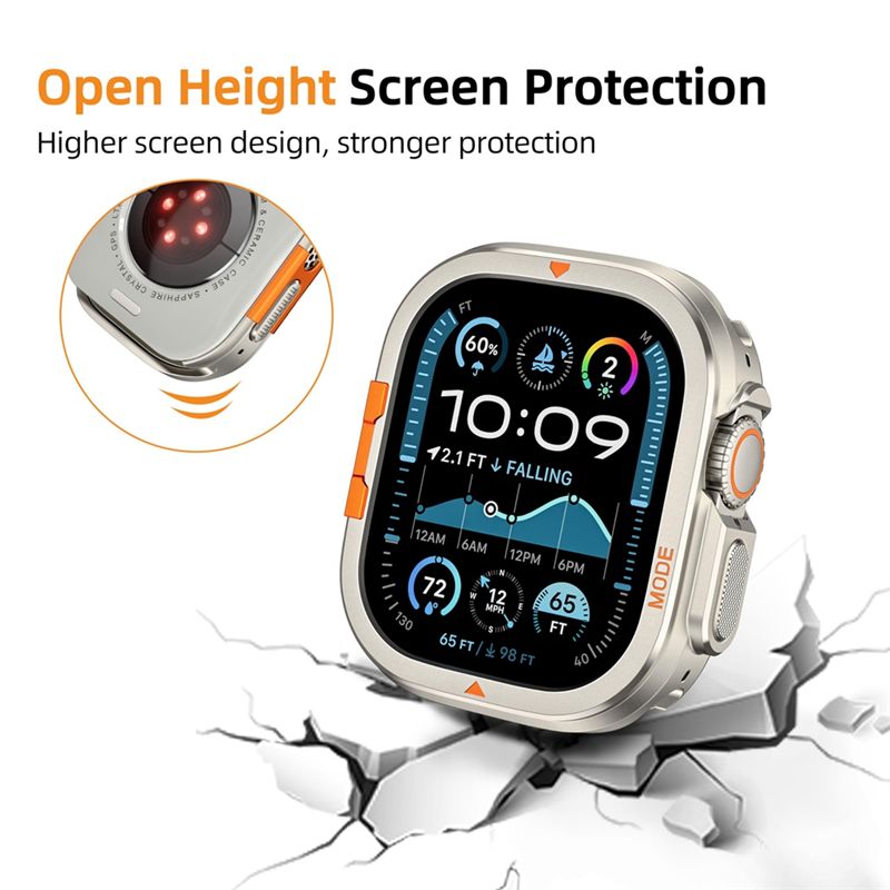 ABKN-Metal Case For Watch Ultr - مراجعة Watch Case Bumper وسعره