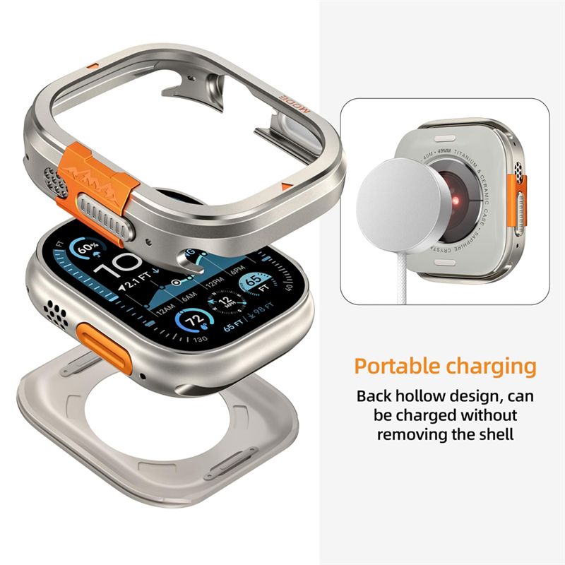 ABKN-Metal Case For Watch Ultr - مراجعة Watch Case Bumper وسعره