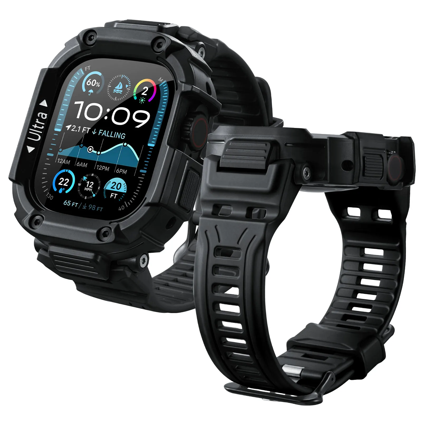 Oatsbasf Protector Frame Cover - مراجعة Watch Case Bumper وسعره