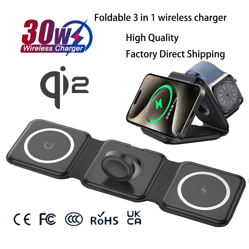 Universal Qi2 Magnetic Foldabl - مراجعة Wireless Charger Watch وسعره