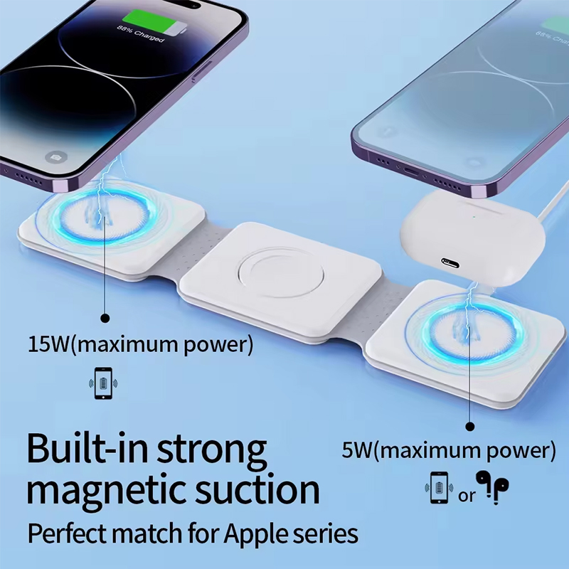 Universal Qi2 Magnetic Foldabl - مراجعة Wireless Charger Watch وسعره