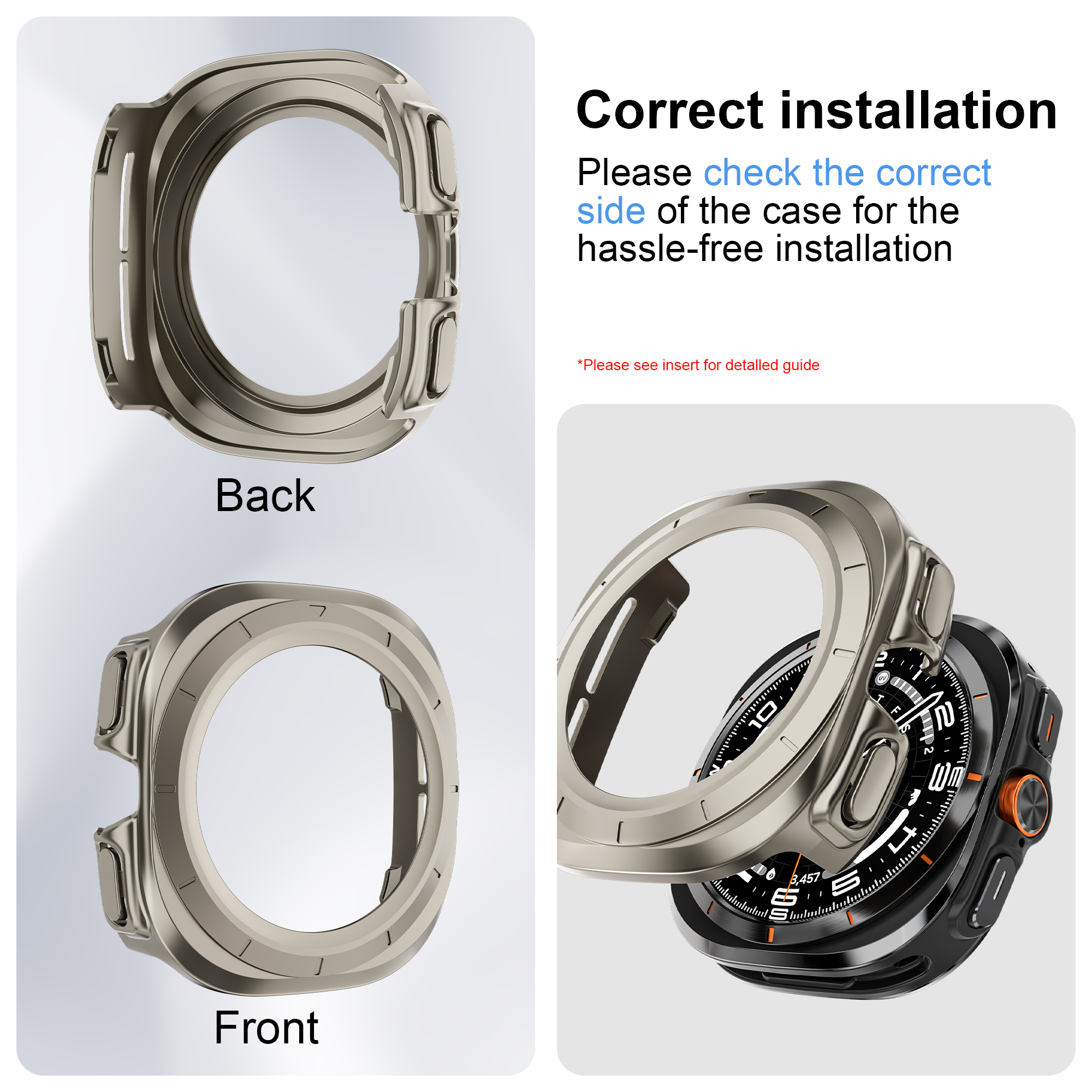 For Samsung Galaxy Watch 2025  - مراجعة Samsung Smartwatch Ultra Accessories وسعره