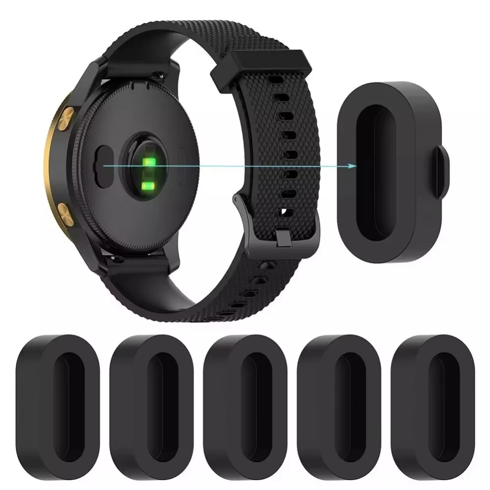 Silicone Dust Stopper For Garm - مراجعة Garmin Smartwatch Accessories وسعره