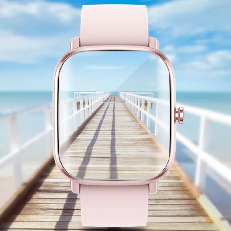 PET Hydrogel Screen Protector  - مراجعة Amazfit Smartwatch Accessories وسعره