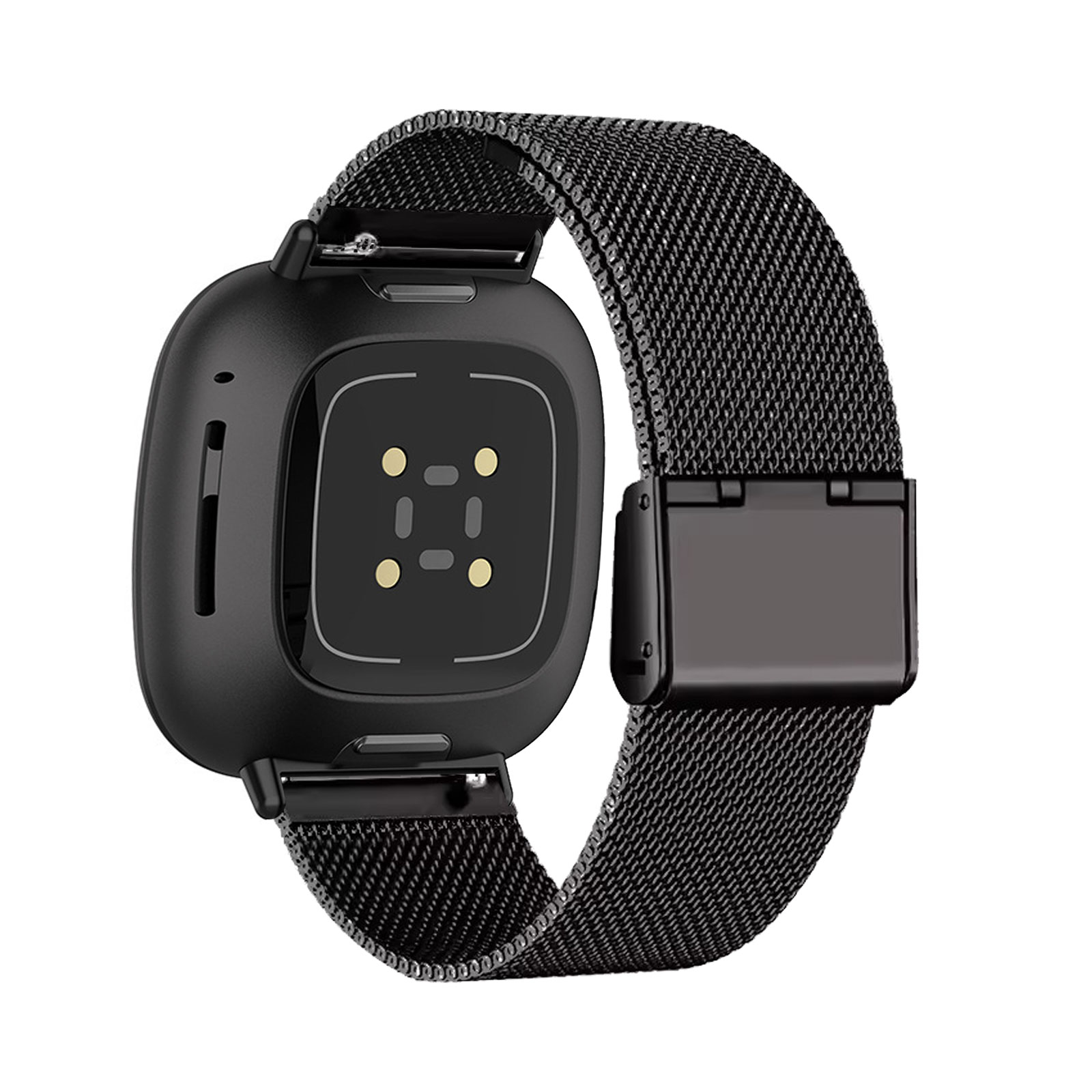 Metal Bands for Fitbit Versa 4 - مراجعة Stainless Mesh Band وسعره