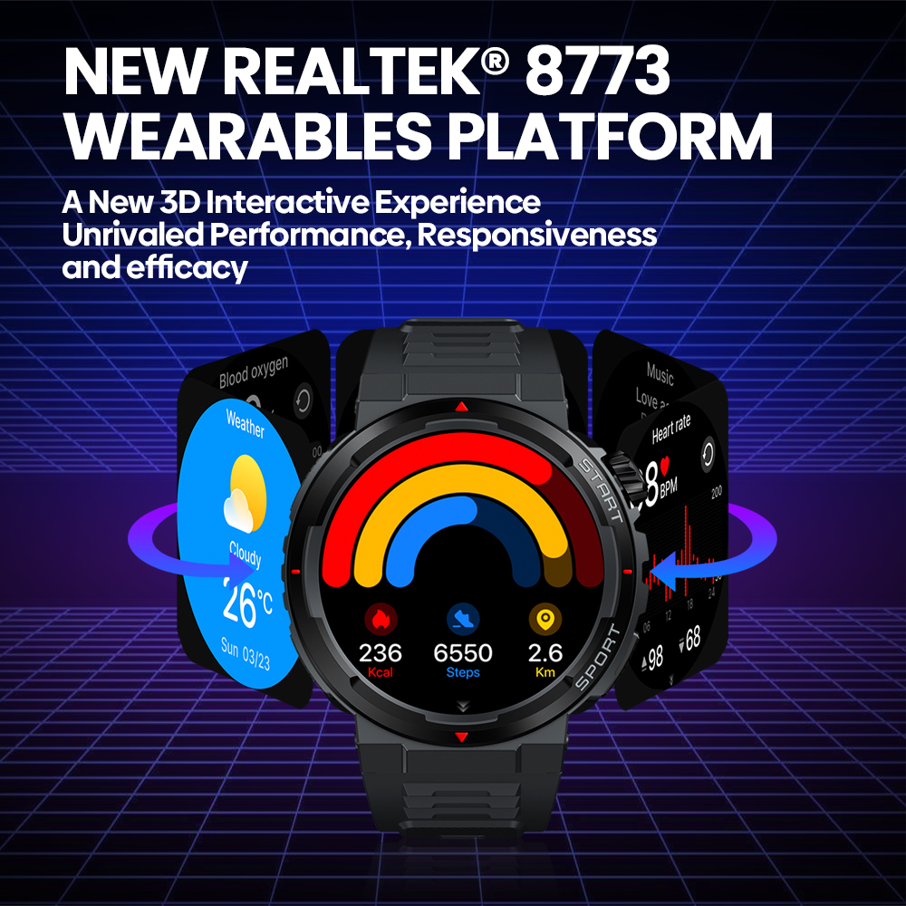 New Zeblaze Ares 3 Plus 1.43'' - مراجعة Smartwatch X12 وسعره