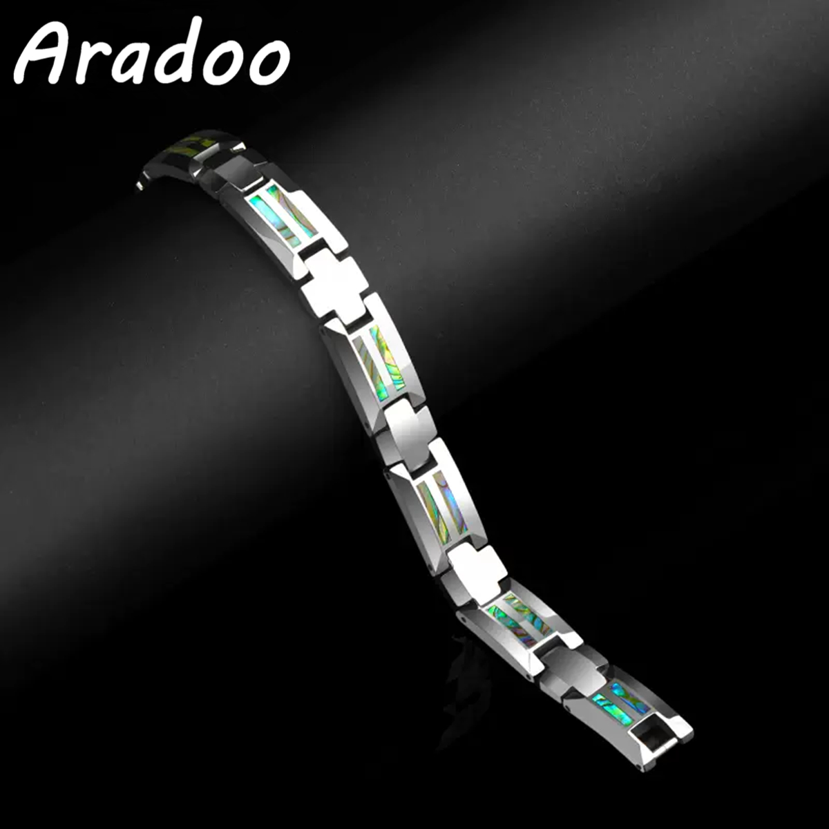 Abalone Shell Tungsten Steel B - مراجعة Ceramic Link Bracelet وسعره