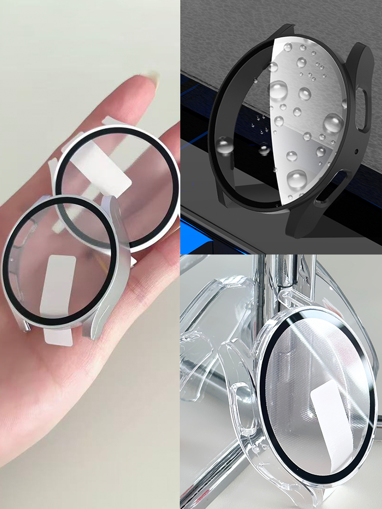 Tempered Glass+PC Case for Sam - مراجعة Accessories For Galaxy Watch 5 وسعره