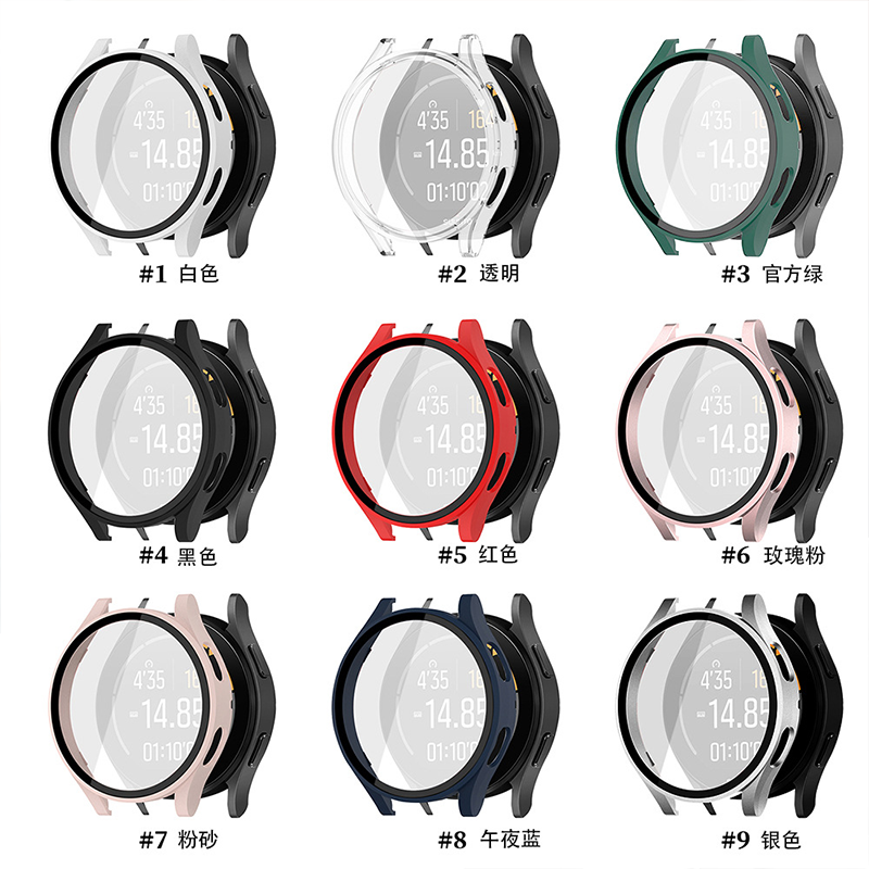 Tempered Glass+PC Case for Sam - مراجعة Accessories For Galaxy Watch 5 وسعره