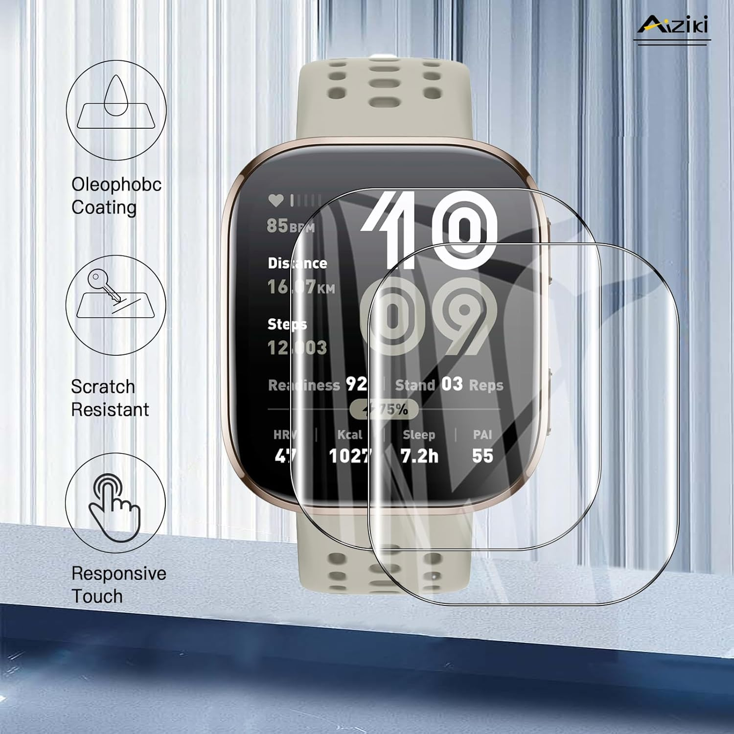 Screen Protector for Amazfit b - مراجعة Smartwatch Band Accessories وسعره