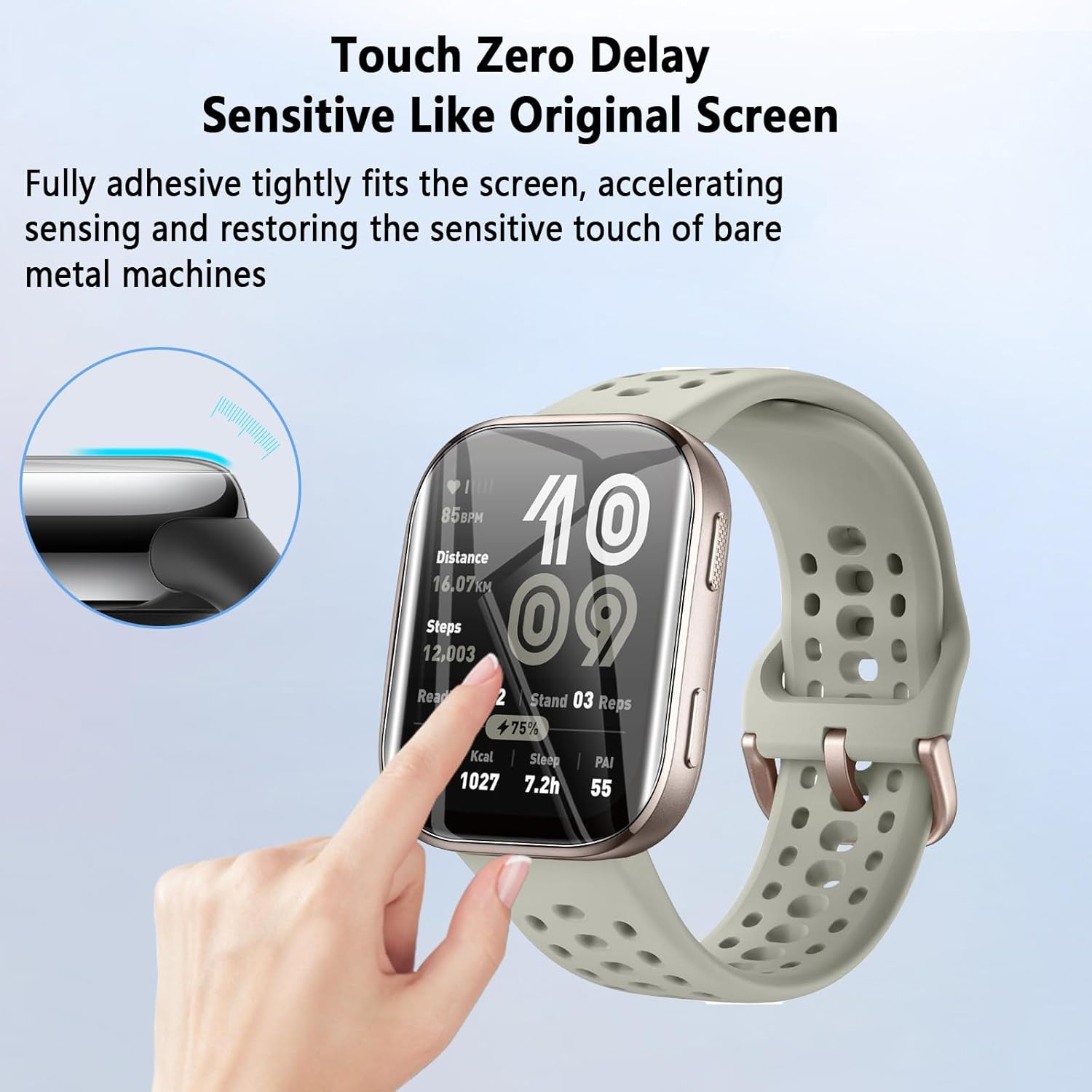 Screen Protector for Amazfit b - مراجعة Smartwatch Band Accessories وسعره